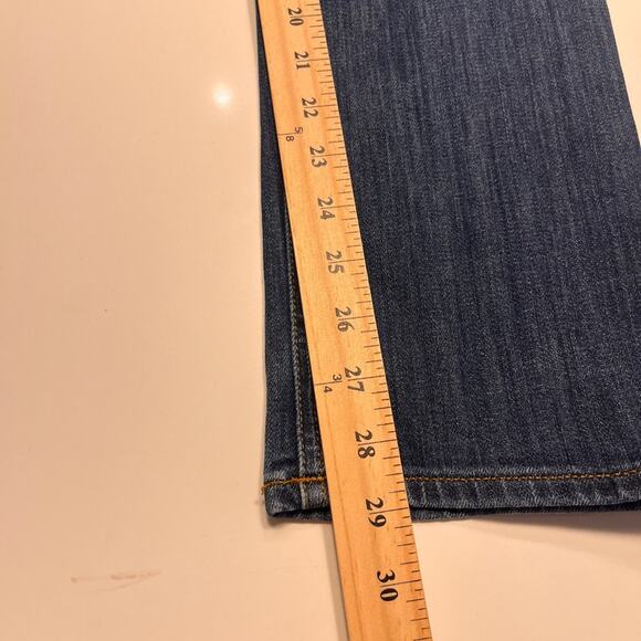 J Crew Women’s Matchstick Skinny Jeans Dark Wash Size 27 Short - Picture 10 of 10